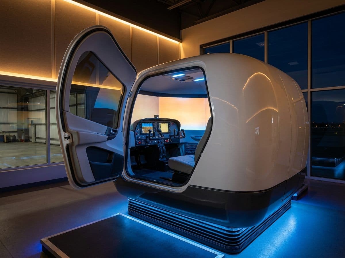 Redbird FMX AATD flight simulator